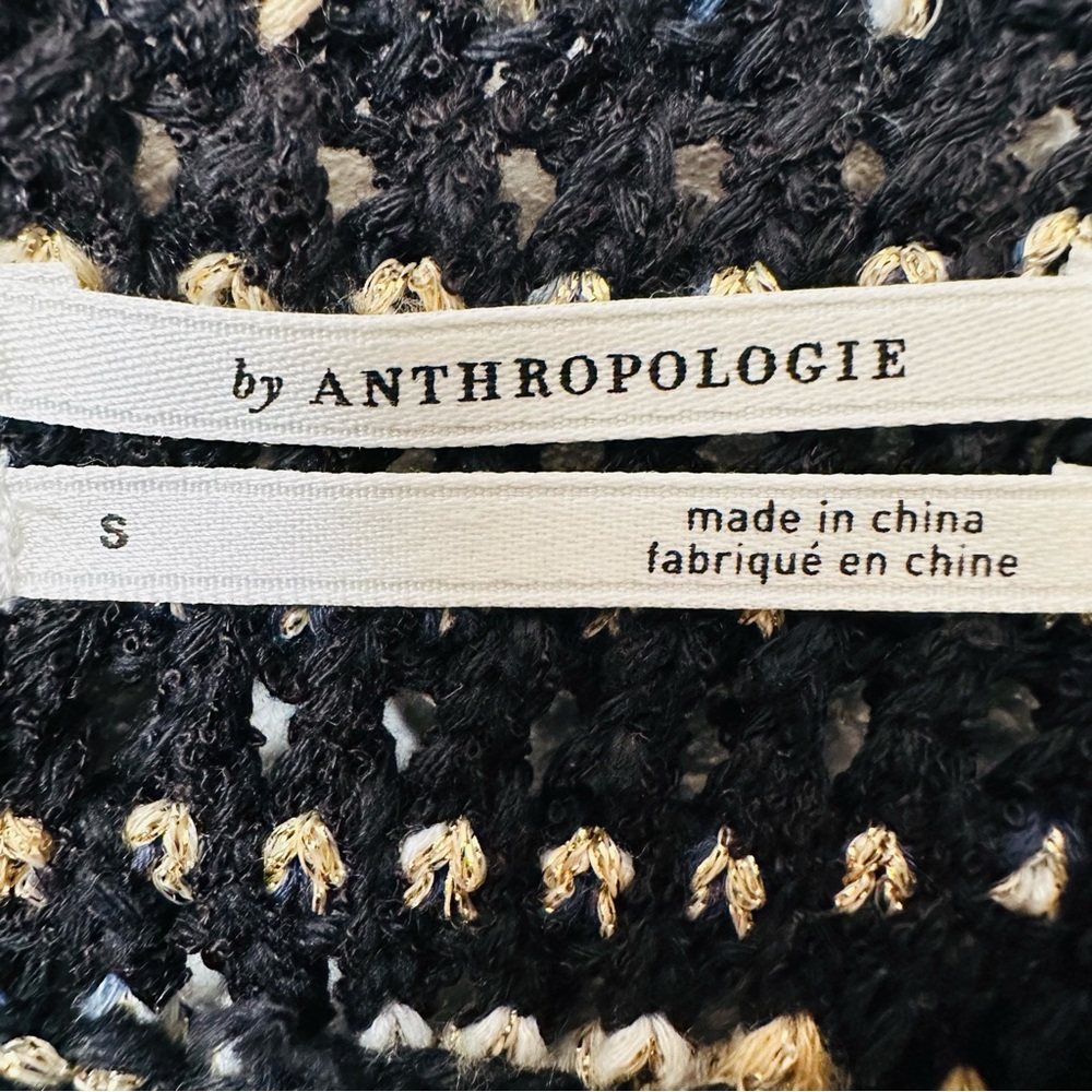 By Anthropologie Freida Layered Sweater Tank Top Patterned Camisole Boho - Picture 8 of 10